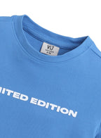 Boys' "Limited Edition" Cotton T-Shirt “ Blue (2Y-9Y)