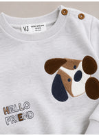Boys 2-Piece Sweatshirt & Cargo Pants Set