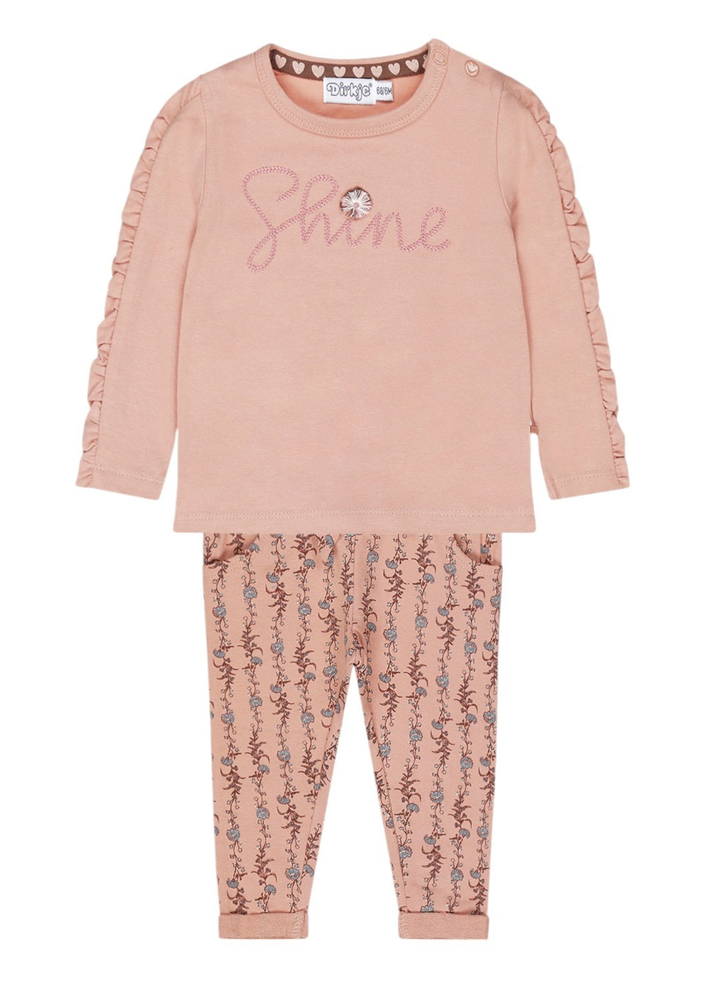 Print Pants Top Set