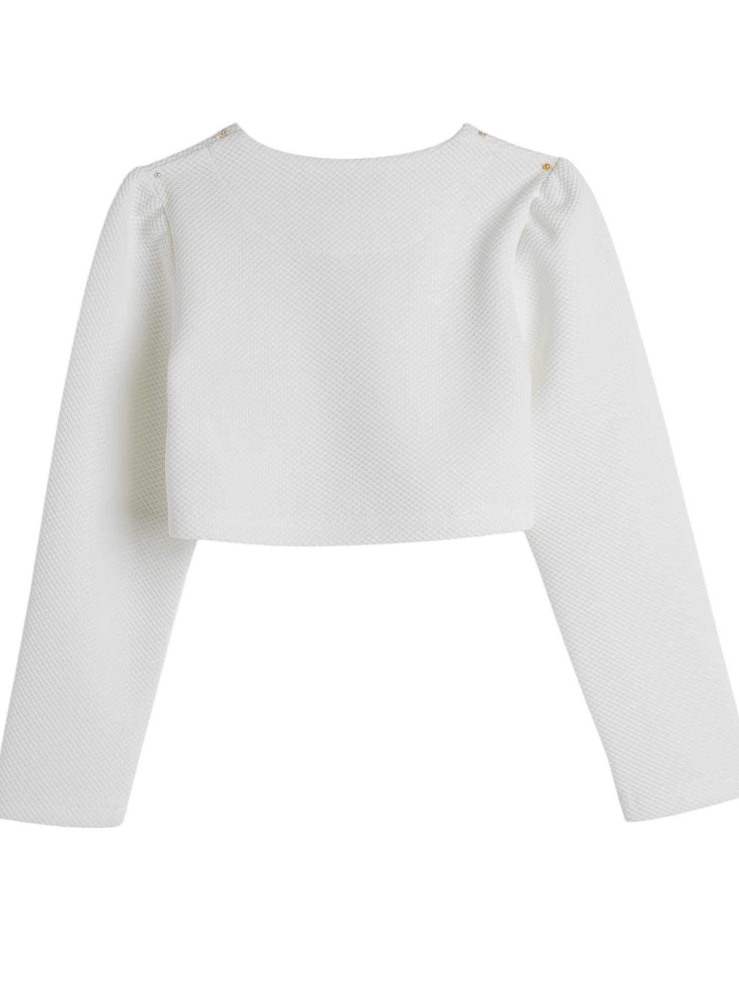 Victor And Jane Girls Cardigans - White