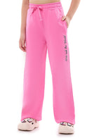 Victor And Jane Girls 2 Pc Set - Embellished Top With Matching Straight Pants With Detail