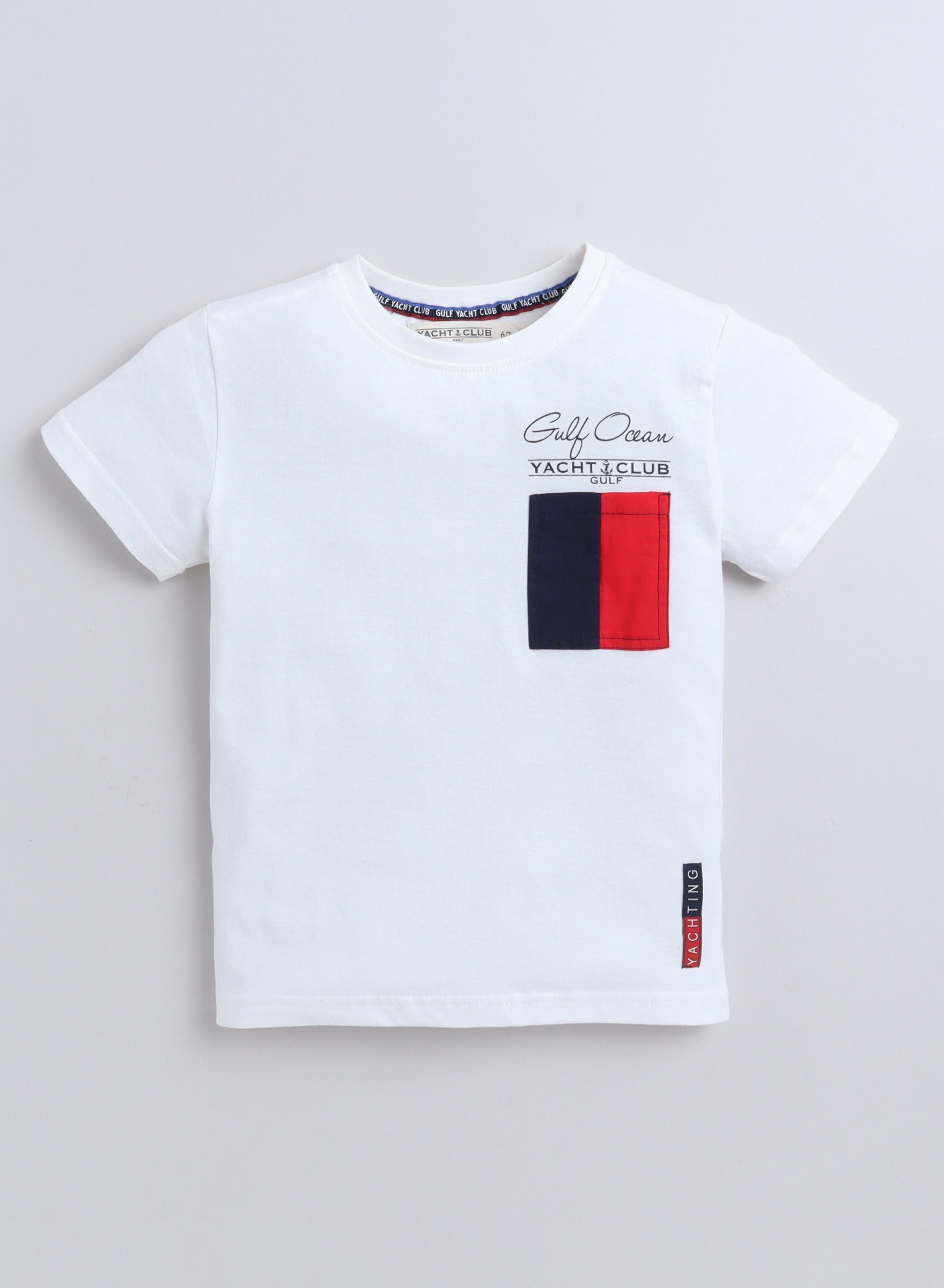 Victor And Jane Boys' T-Shirt & Denim Shorts Set With Pocket Detail