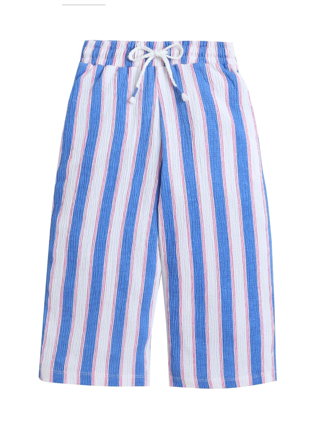 Girls Striped Shirt Pants Set