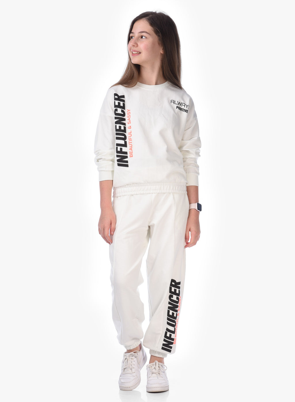 Stylish Sweatshirt With Matching Joggers Comfy Fit