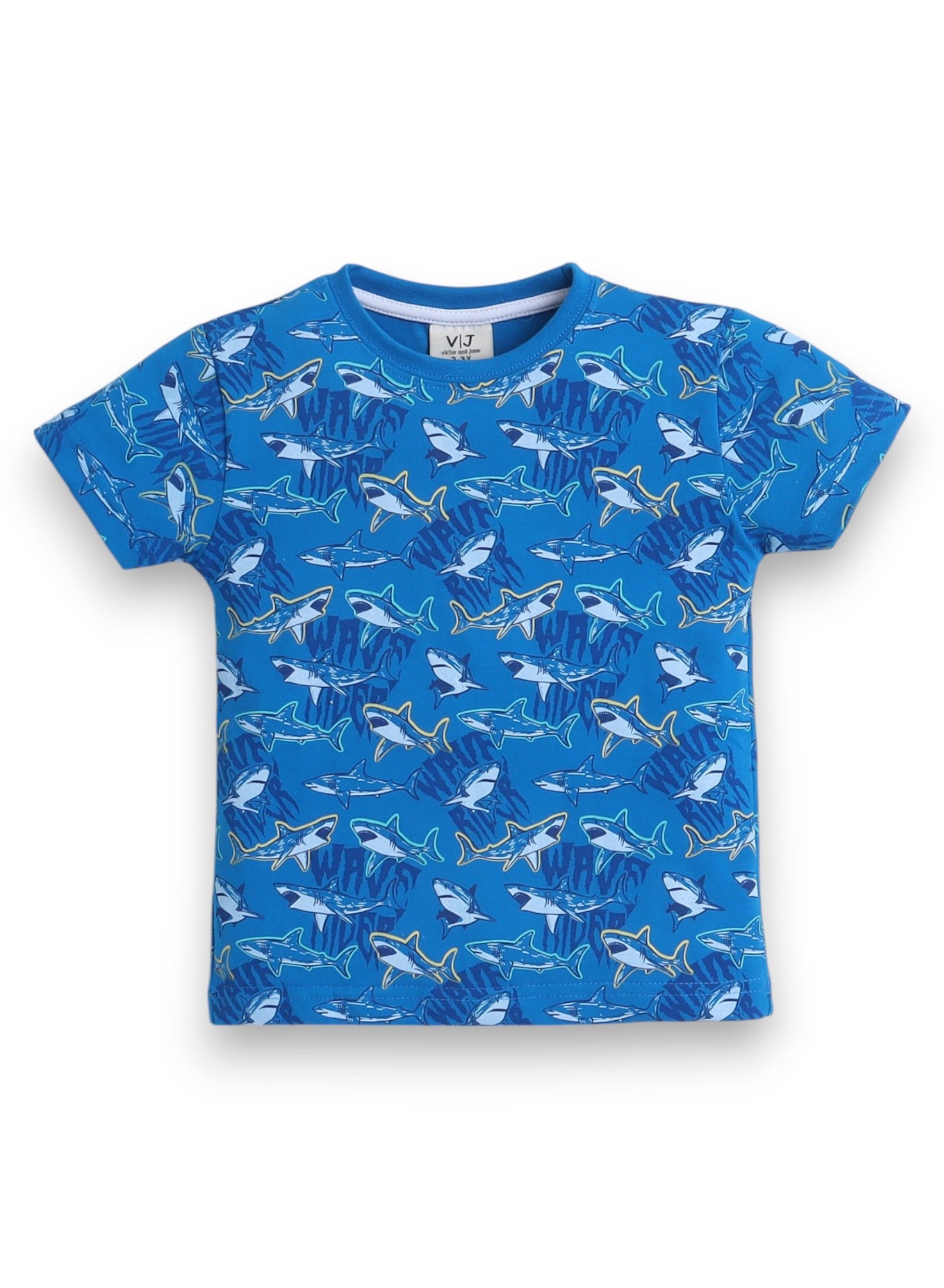 Victor And Jane - All-Over Printed T-Shirt And Pyjama Set