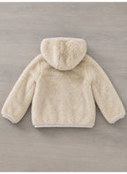 Girls Full Zip Hoodie Jacket (Faux Fur)