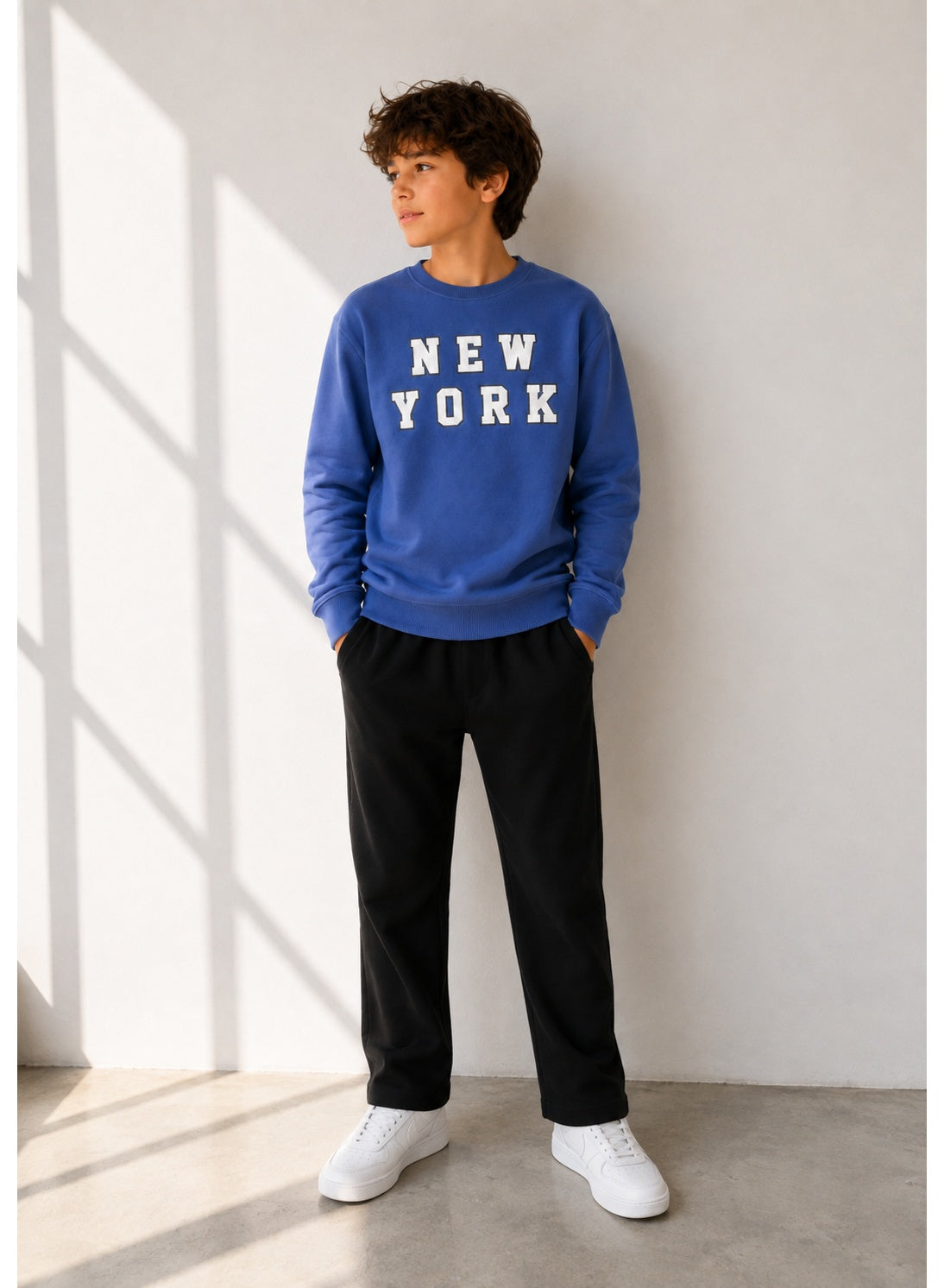 Boys’ Front and Back Graphic Sweatshirt