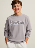 Boys' Beige Œfearless” Graphic Sweatshirt