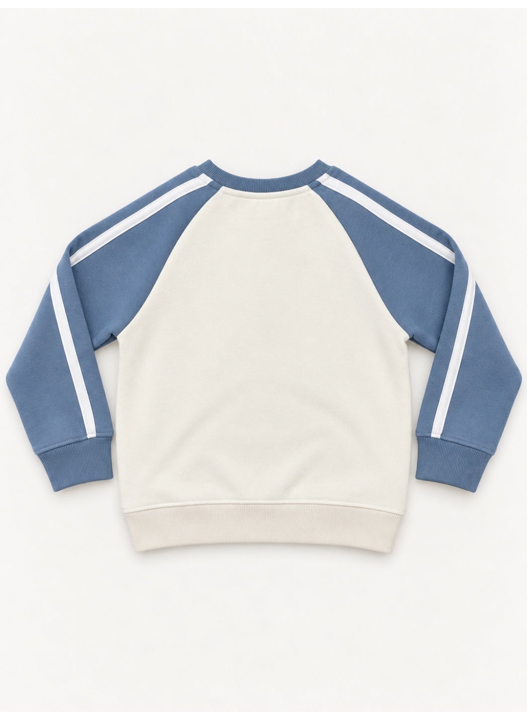 Girls Raglan Sleeve Sweatshirt and Wide Leg Pants Set