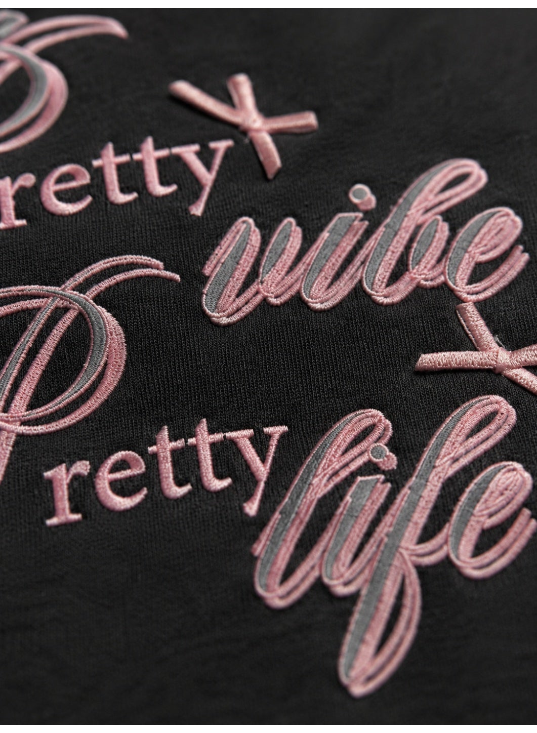 Girls Graphic Text Hoodie Sweatshirt
