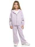 Girls Starstruck Fleece Tracksuit “ Lilac 2-Piece Set