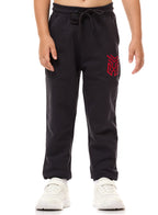 Boys' 2-Piece Sweatshirt And Jogger Set Red-Navy