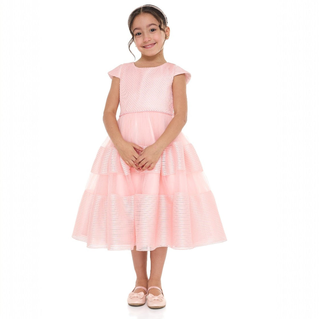 Victor And Jane Pink Occasion Dress