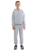 Boys Hoodie Set | Stylish Zip-Up & Joggers