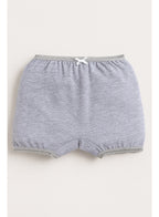 3-Piece Bloomers Set For Baby Girls “ Cotton Essentials
