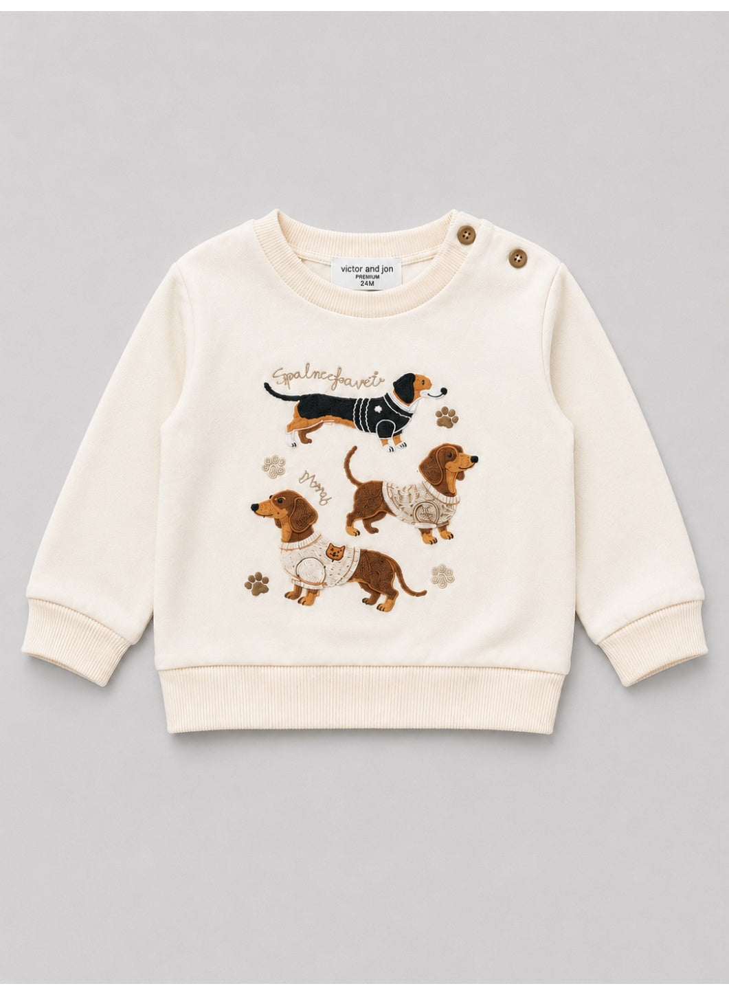 Boys 2-Piece Sweatshirt & Cargo Pants Set
