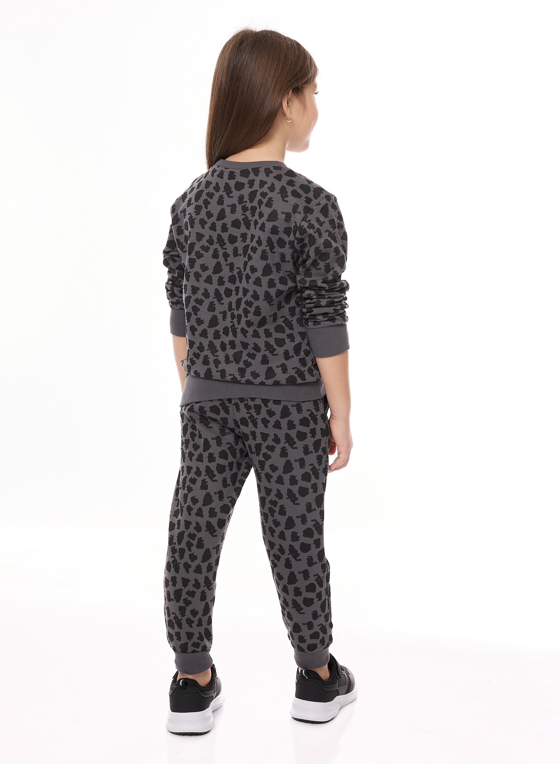 Graphic Printed Top With Matching Joggers
