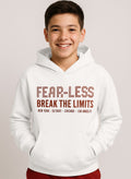 Boys' Off-White "Fear-Less Break The Limits" Hooded Sweatshirt