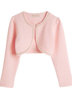 Victor And Jane Girls Cardigans - Light Pink