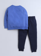 Boys' 2-Piece Set- Sweatshirt And  Jogger Set - Blue -Navy
