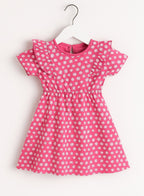 Victor And Jane - All-Over Printed Ruffle Dress (Pack Of 2)