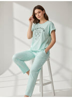 Graphic Pyjama Set