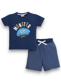 Print T Shirt Pyjama Set
