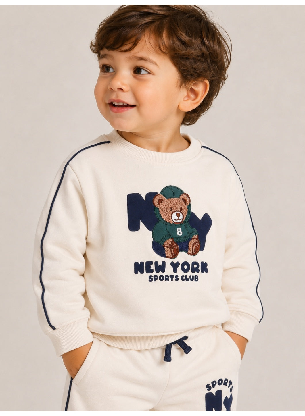 Boys 2-Piece Graphic Sweatshirt & Jogger Pants Set