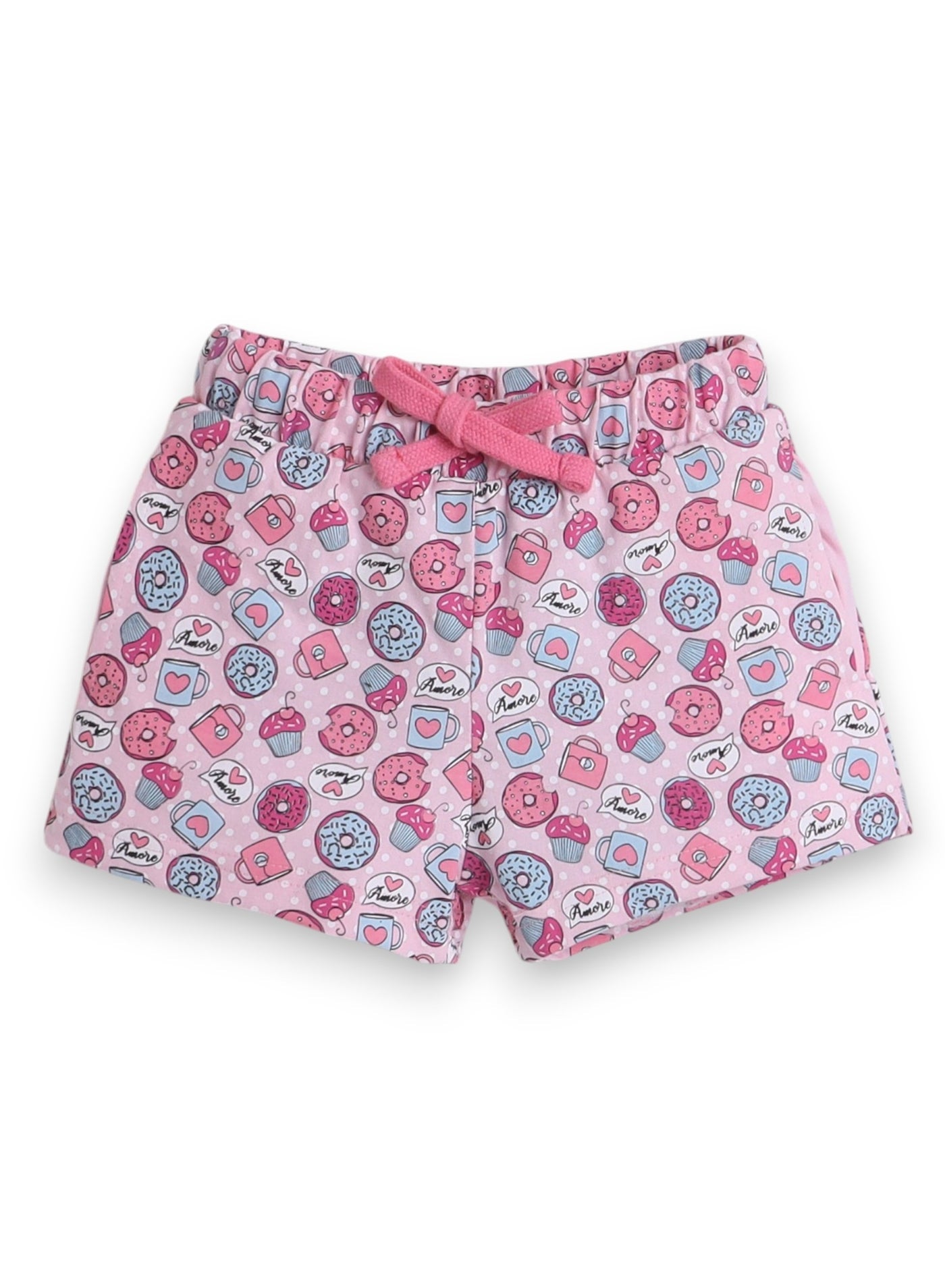 Victor And Jane - Printed T-Shirt And Shorts Pyjama Set