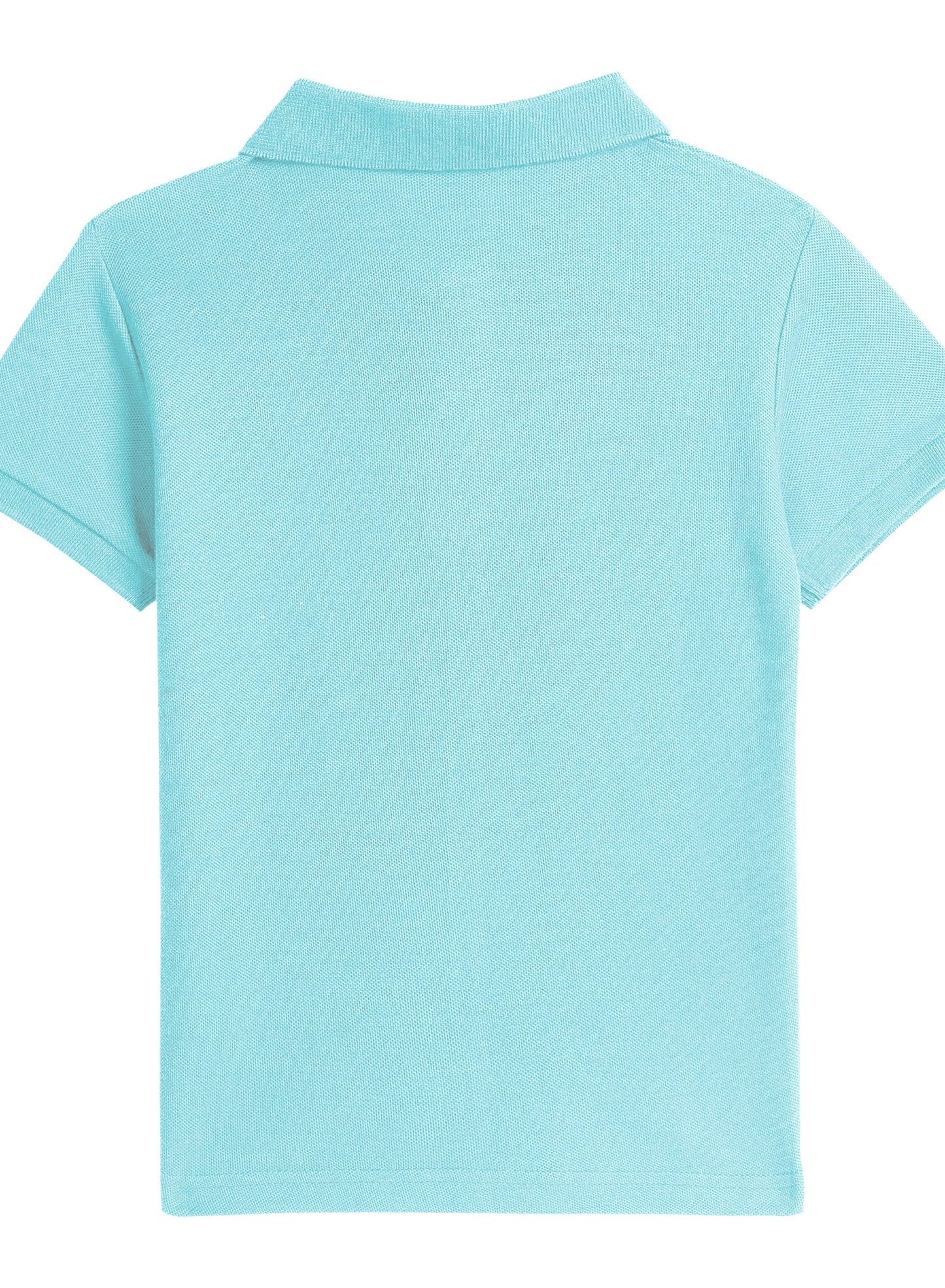 Victor & Jane Junior Boys' Polo T-Shirt – Light Blue