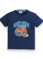 Victor And Jane - Printed T-Shirt And All-Over Printed Shorts Pyjama Set
