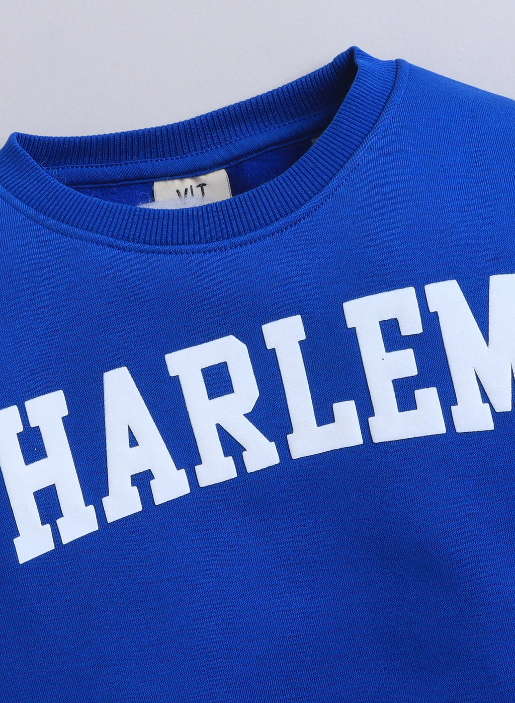 Boys' Blue "Harlem" Graphic Sweatshirt