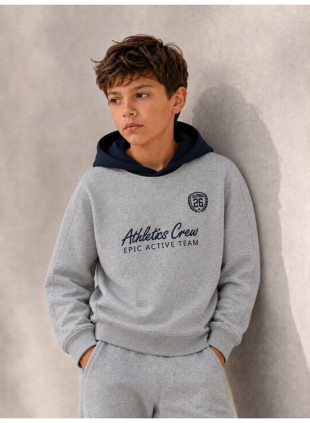 Boys’ Sweatshirt Hoodie and Jogger Pants Set