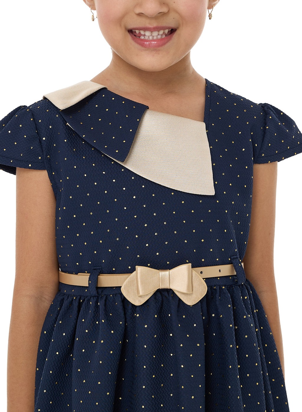 Chic Gold Lapel