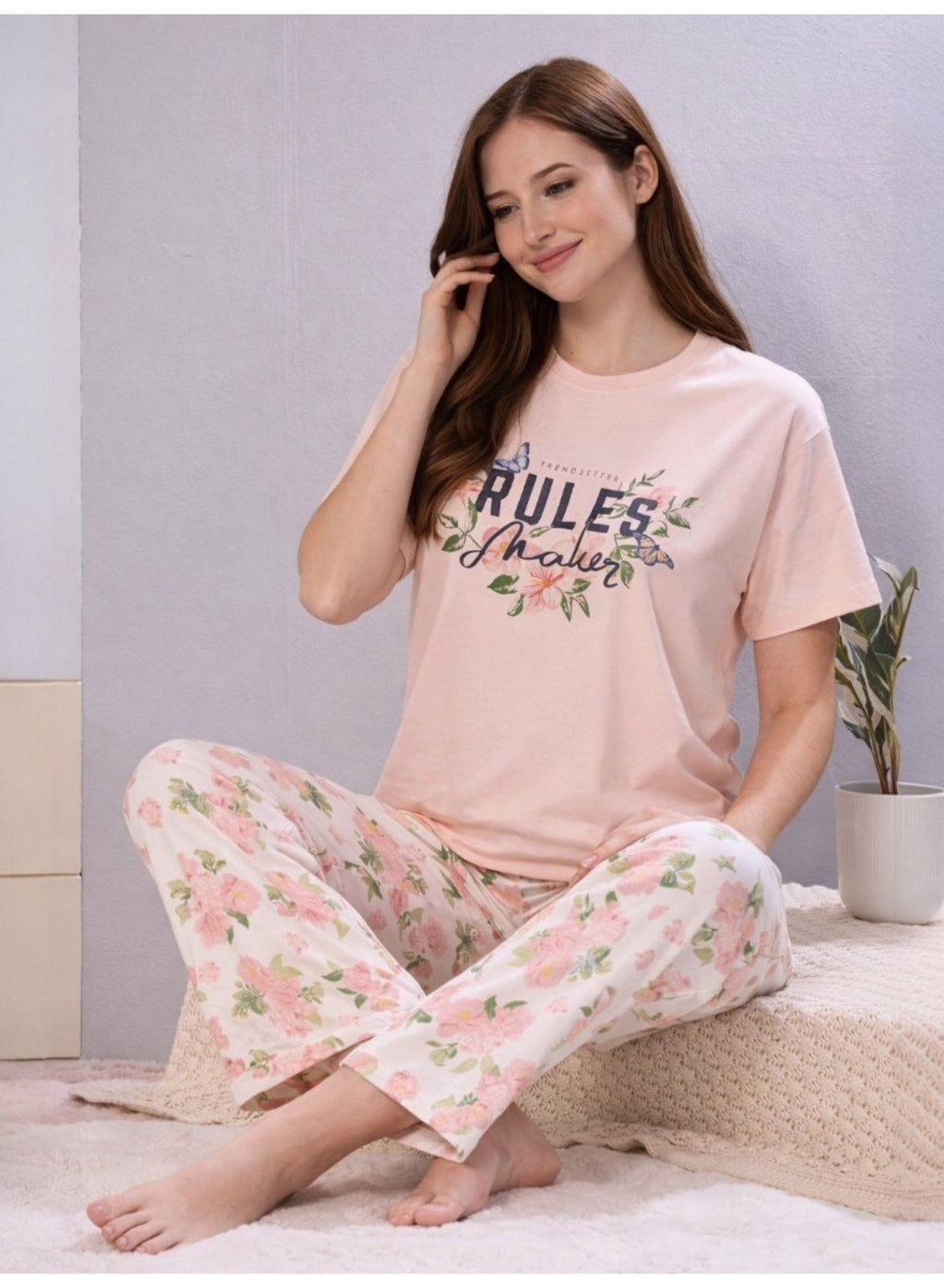 Graphic Pyjama Set