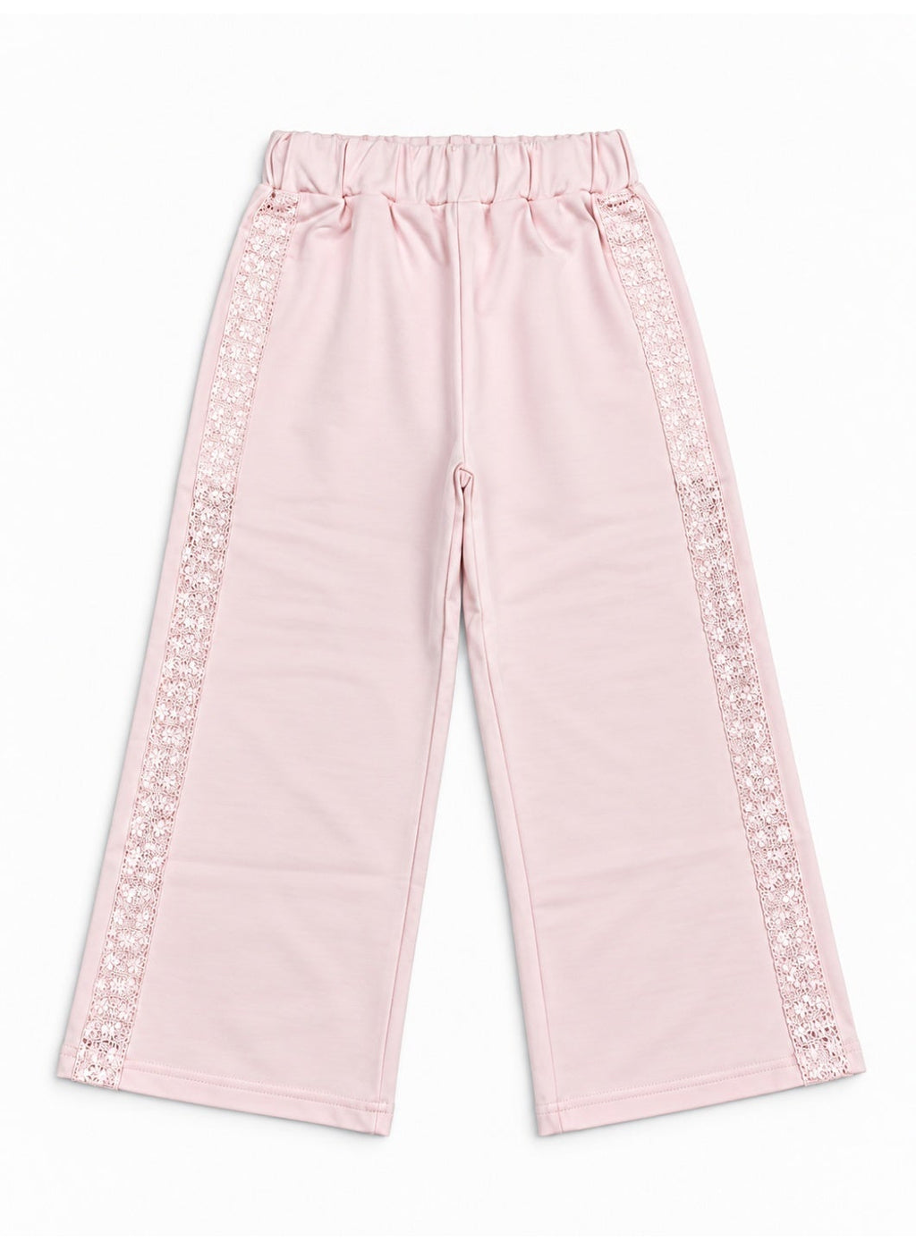 Girls' Crew Neck Pullover Top & Long Pants