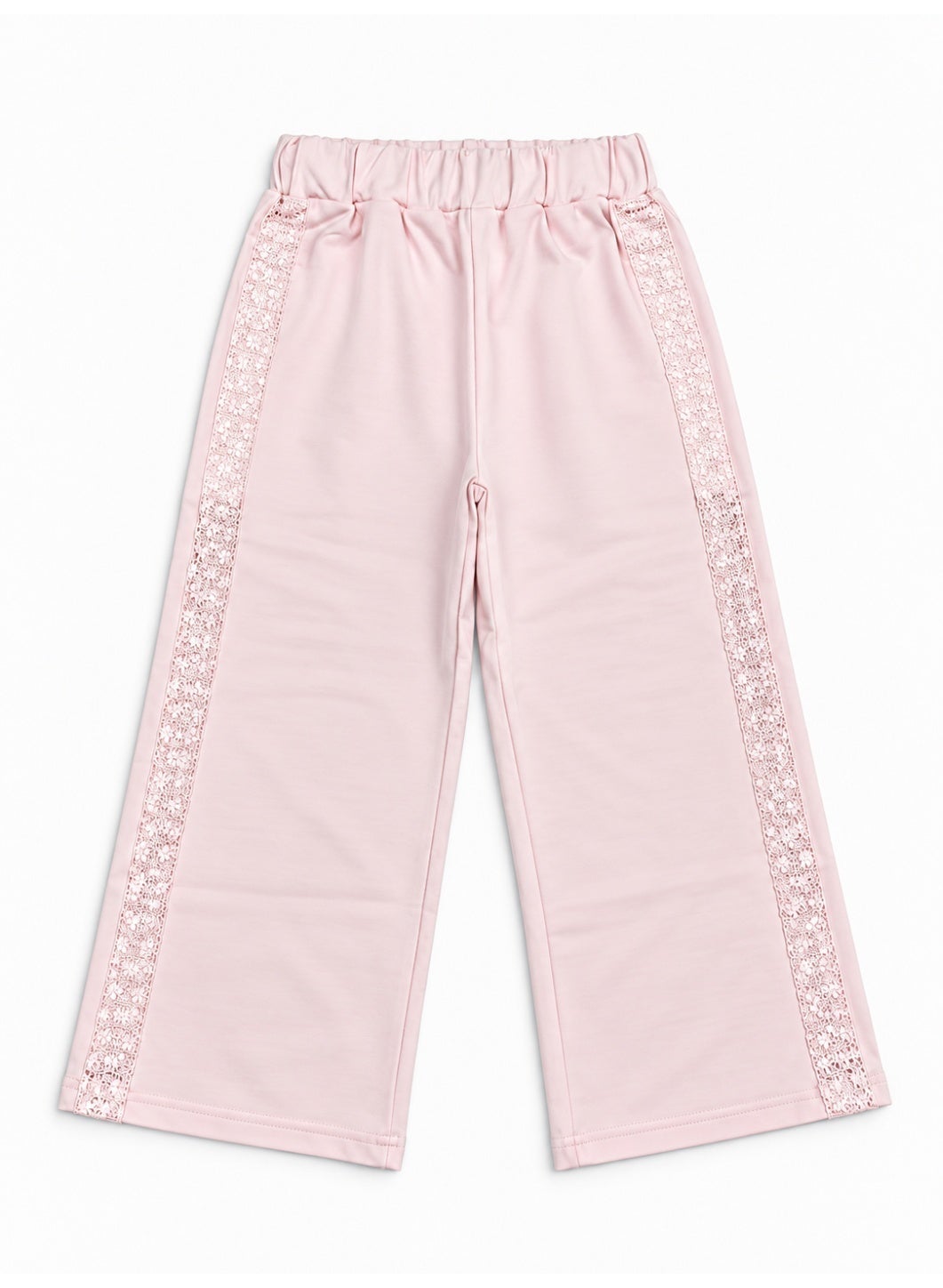 Girls' Crew Neck Pullover Top & Long Pants