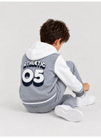 Boys Hoodie Zip-Up Jacket and Jogger Pants Set