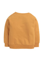 Boys' Mustard Yellow"Stay Away Dino" Graphic Sweatshirt