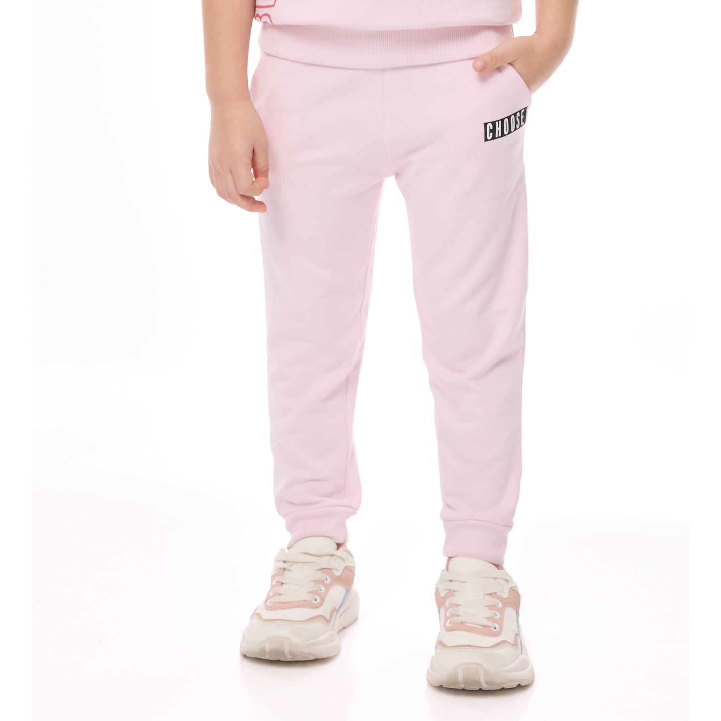 EMBROIDERED SWEAT TOP AND JOGGER SET (Copy)