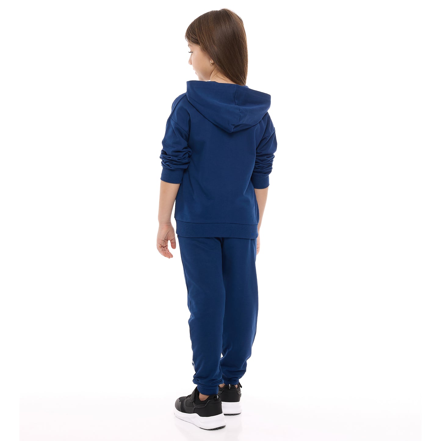 STAR EMBROIDERED SEQUINS HOODIE WITH MATCHING JOGGERS