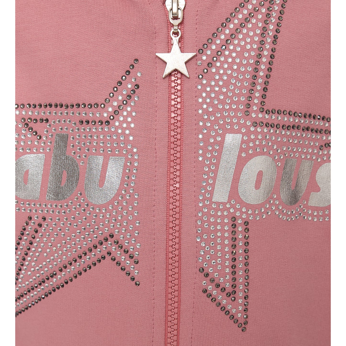 "FABULOUS" EMBELLISHED HOODIE WITH MATCHING JOGGERS