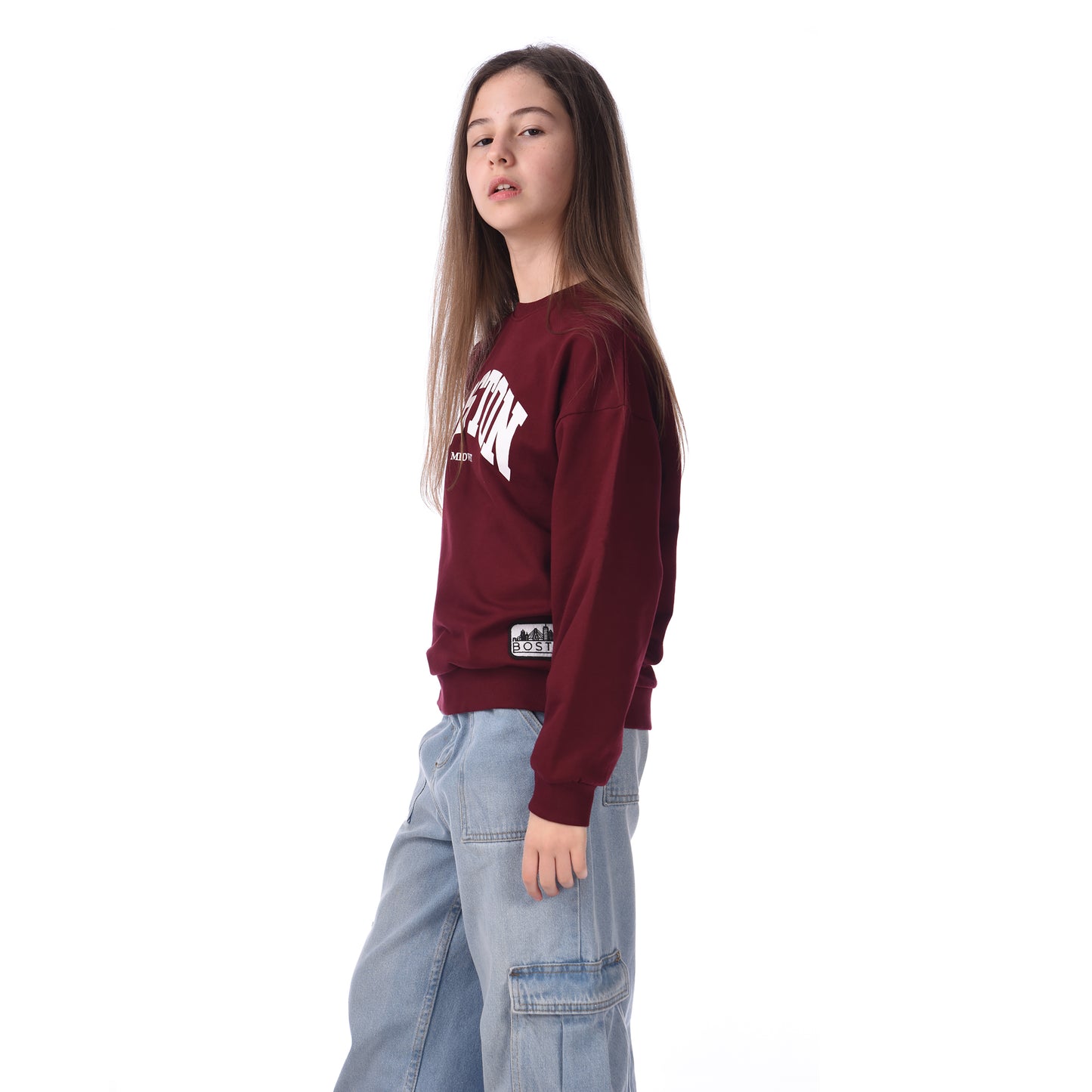 GRAPHIC PRNTED COMFY FIT SWEATSHIRT
