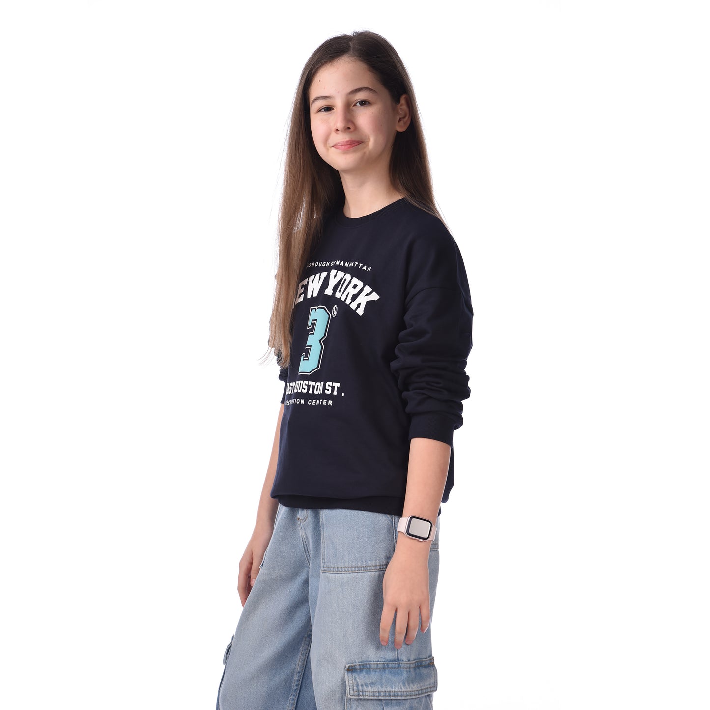 GRAPHIC PRNTED COMFY FIT SWEATSHIRT