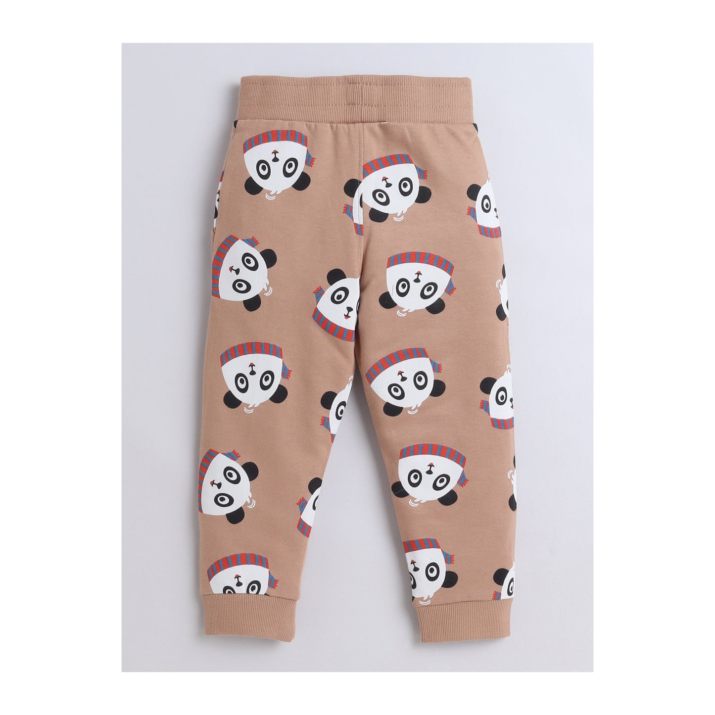 Printed Panda Sweatshirt and Jogger Set