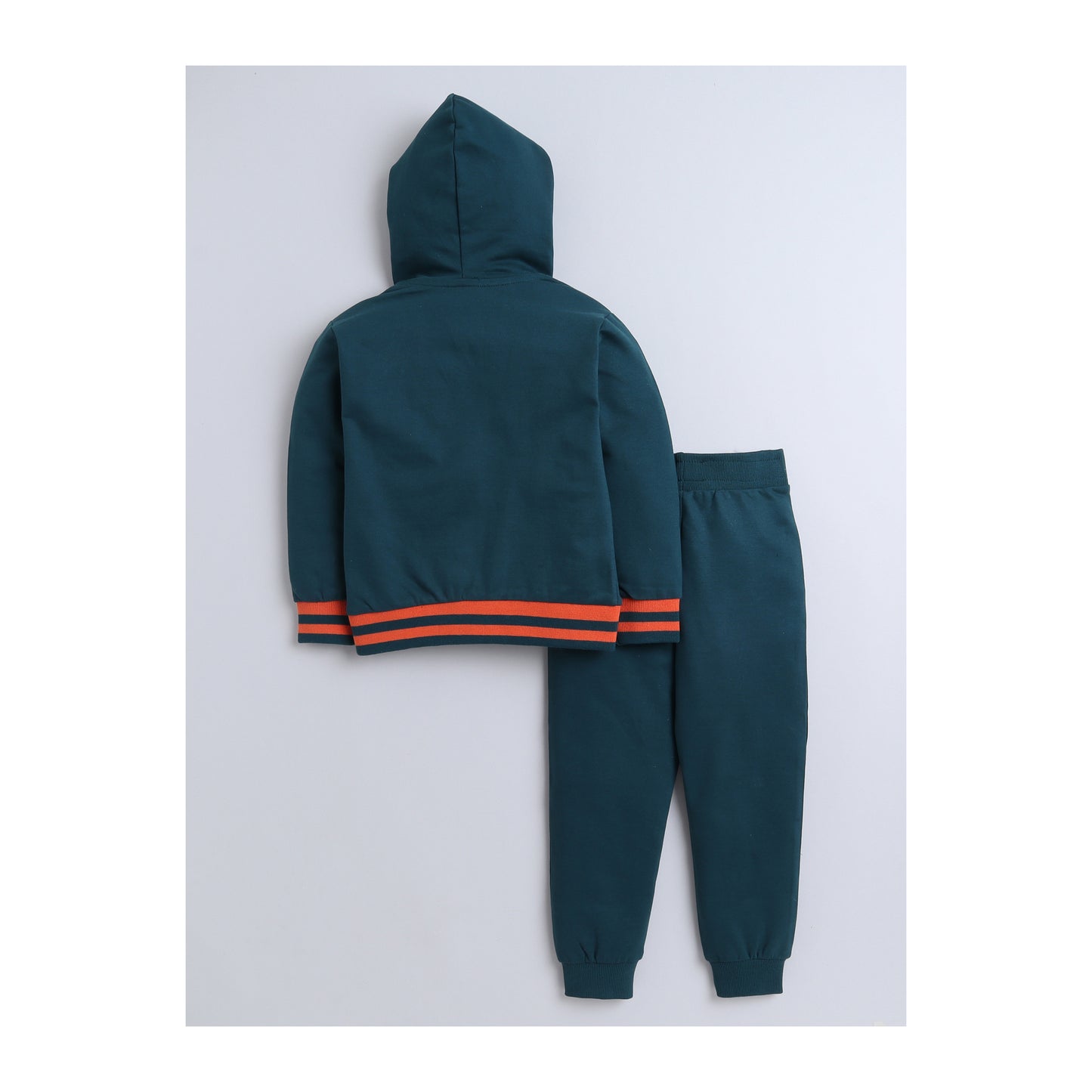 3 Pc Set - Full-zipper Hoodie, and Dark Green Jogger set