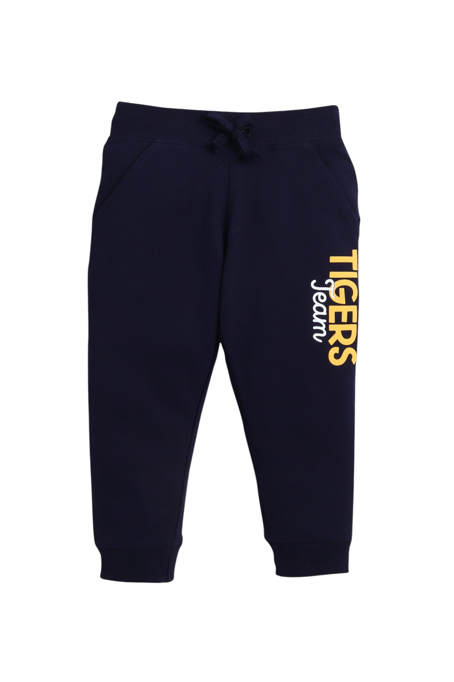 Infant Boys Tigers Team 3-Piece CVC Fleece Set – Navy & Mustard