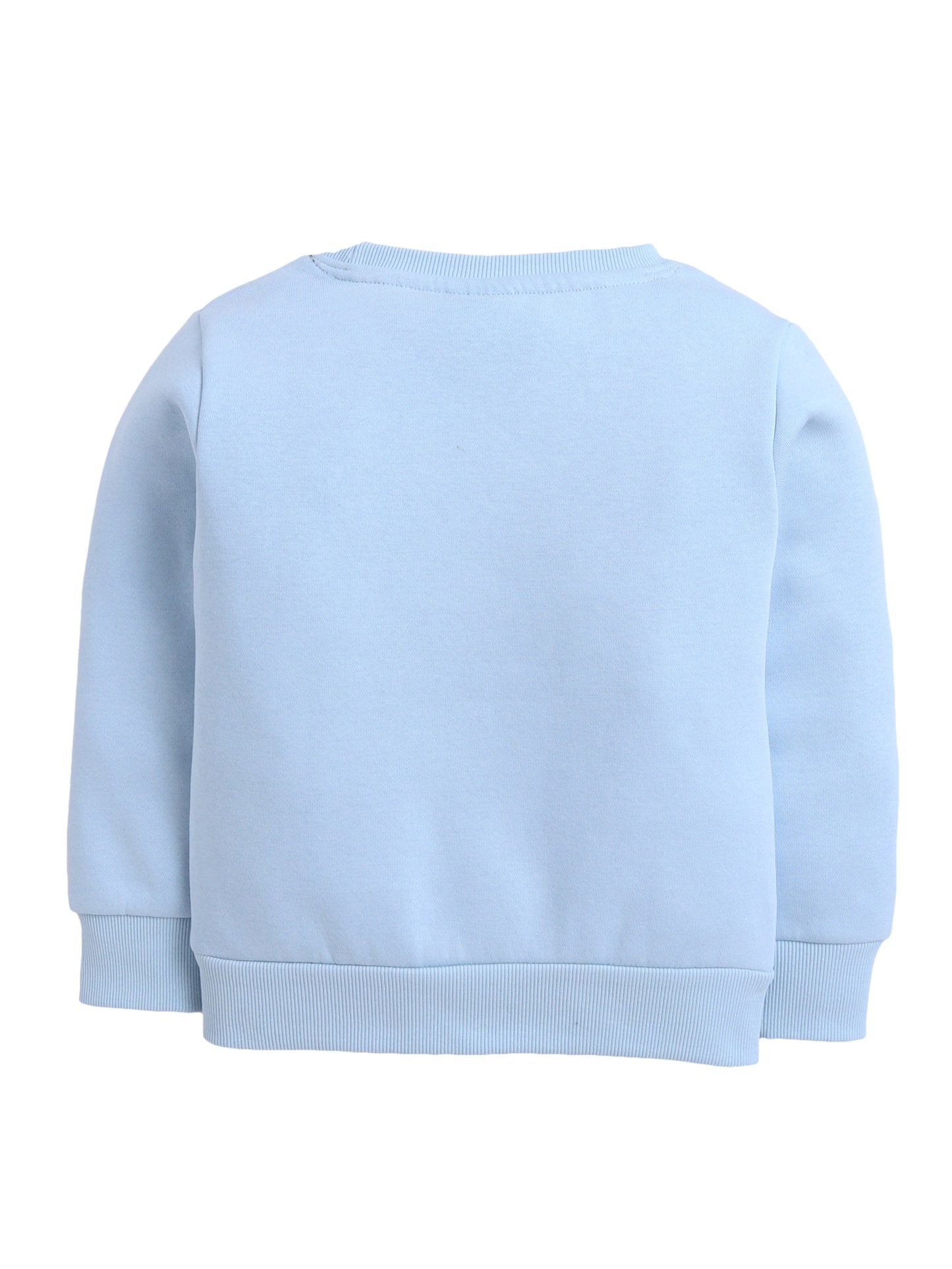 Boys' Blue "Be Your Own Leader" Slogan Sweatshirt