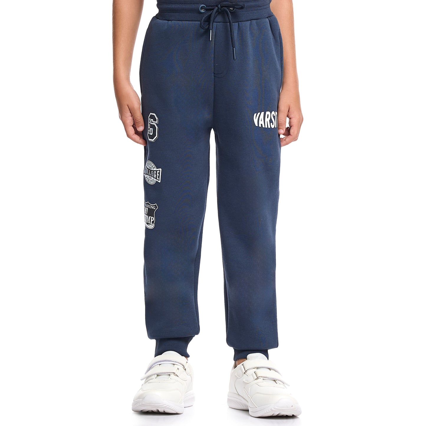 Boys Varsity Graphic Hoodie Fleece Tracksuit - 2 Piece Set