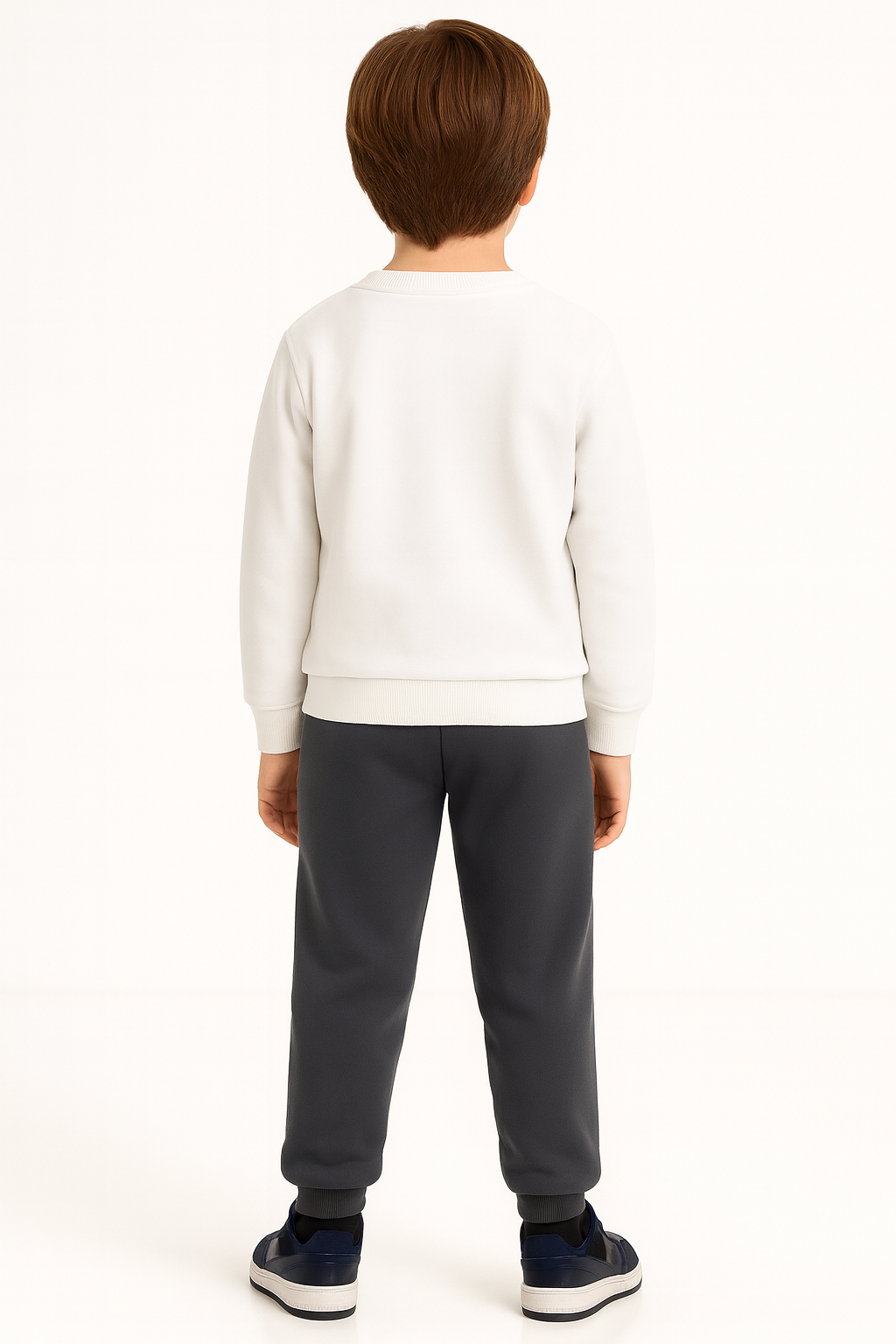 Boys’ Racing Style Set – Graphic Sweatshirt & Joggers